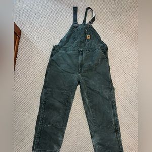 Carhartt bib overalls olive 50x32
